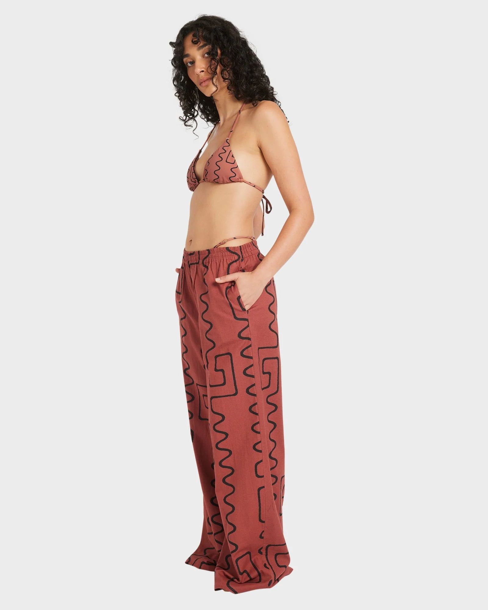 Womens Farlow Elastic Waist Pants - Image 4