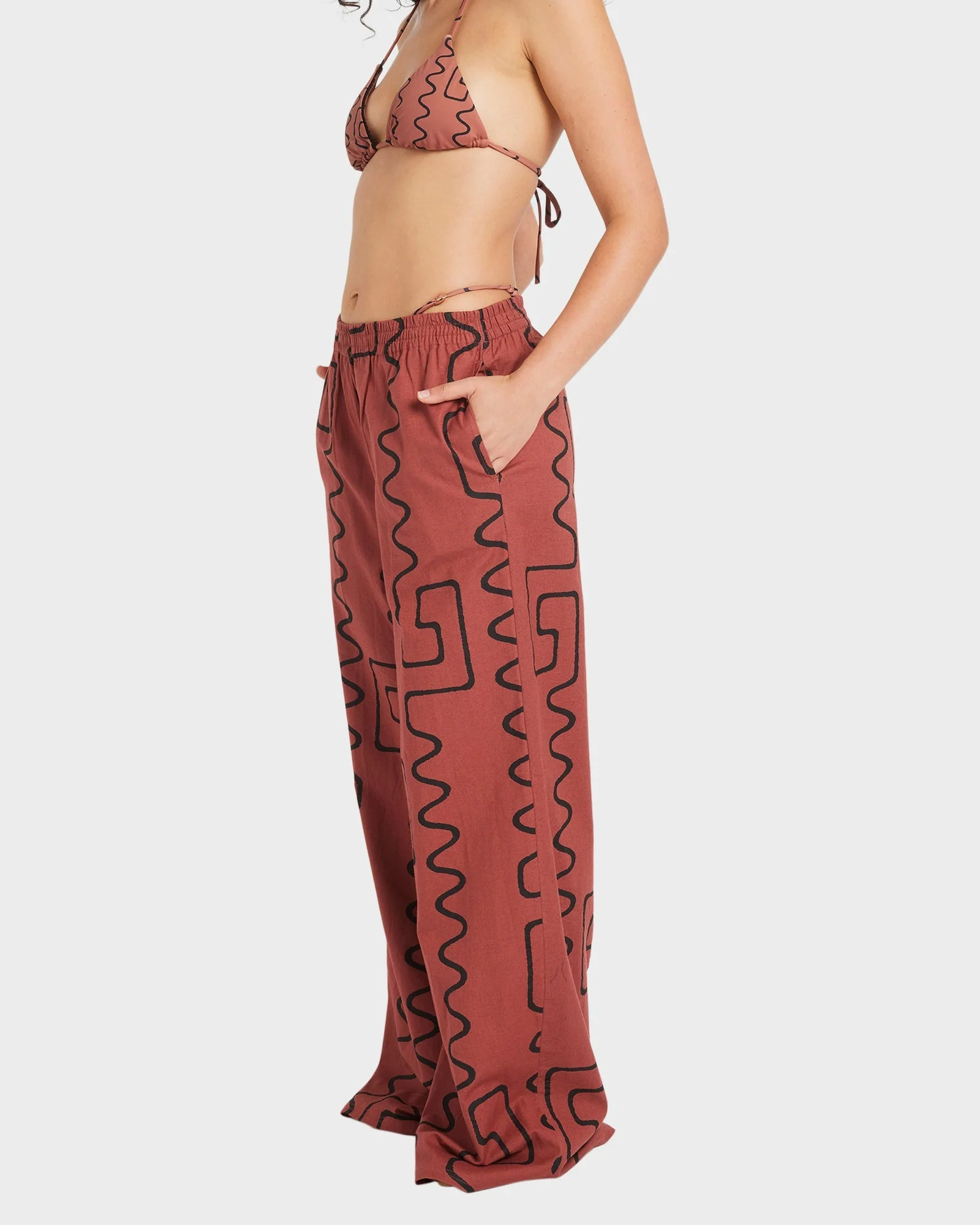 Womens Farlow Elastic Waist Pants - Image 7