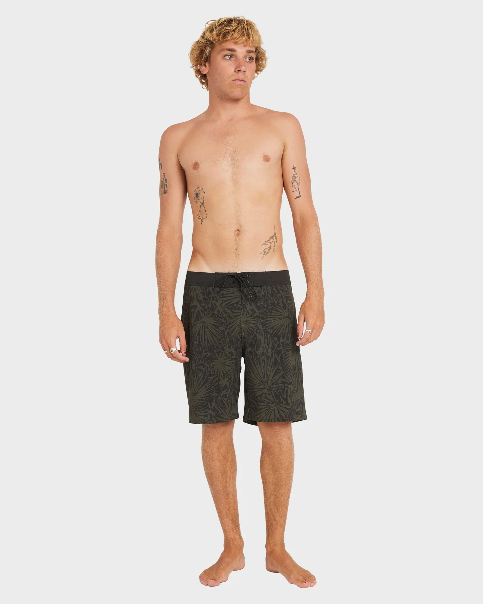 Mens VA Trunk Print 19" Boardshorts - Image 8